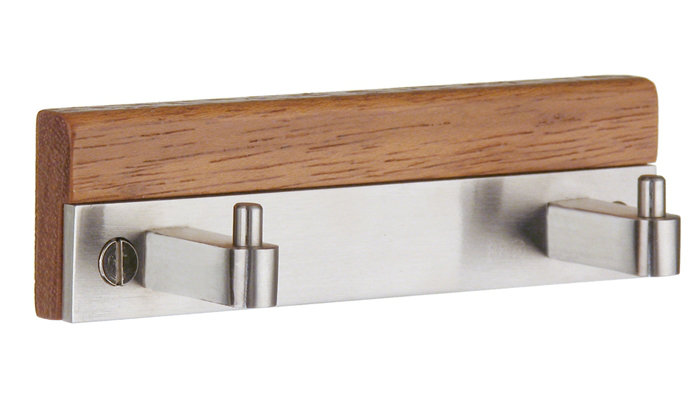 Wall 1 - Hook Wall Mounted Coat Rack Smedbo