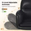 Big and Wide Criss Cross Office Chair, 5-Level Adjustable Arms & Wheels, Height Adjustable Wide Comfy Vanity Makeup Chair, Swivel Shakeable Base for Relax Leisure, Suitable for Home Bedroom Office-561960697