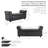 Audris Faux Leather Storage Ottoman Bench-628029946