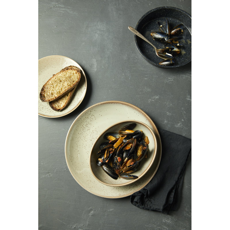 Terra Verde Natural Oval Bowls, by Oneida