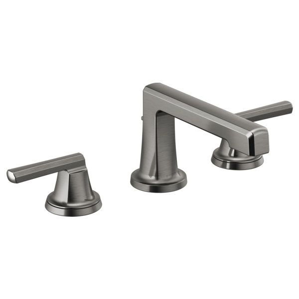 Levoir® Two-Handle Wall Mount Lavatory Faucet, Luxe Gold, High Cross Handle, 1.5