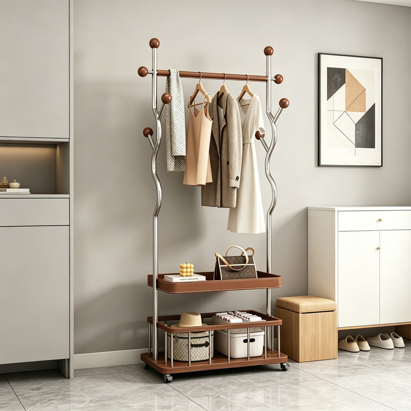 Burley, Silver/Walnut