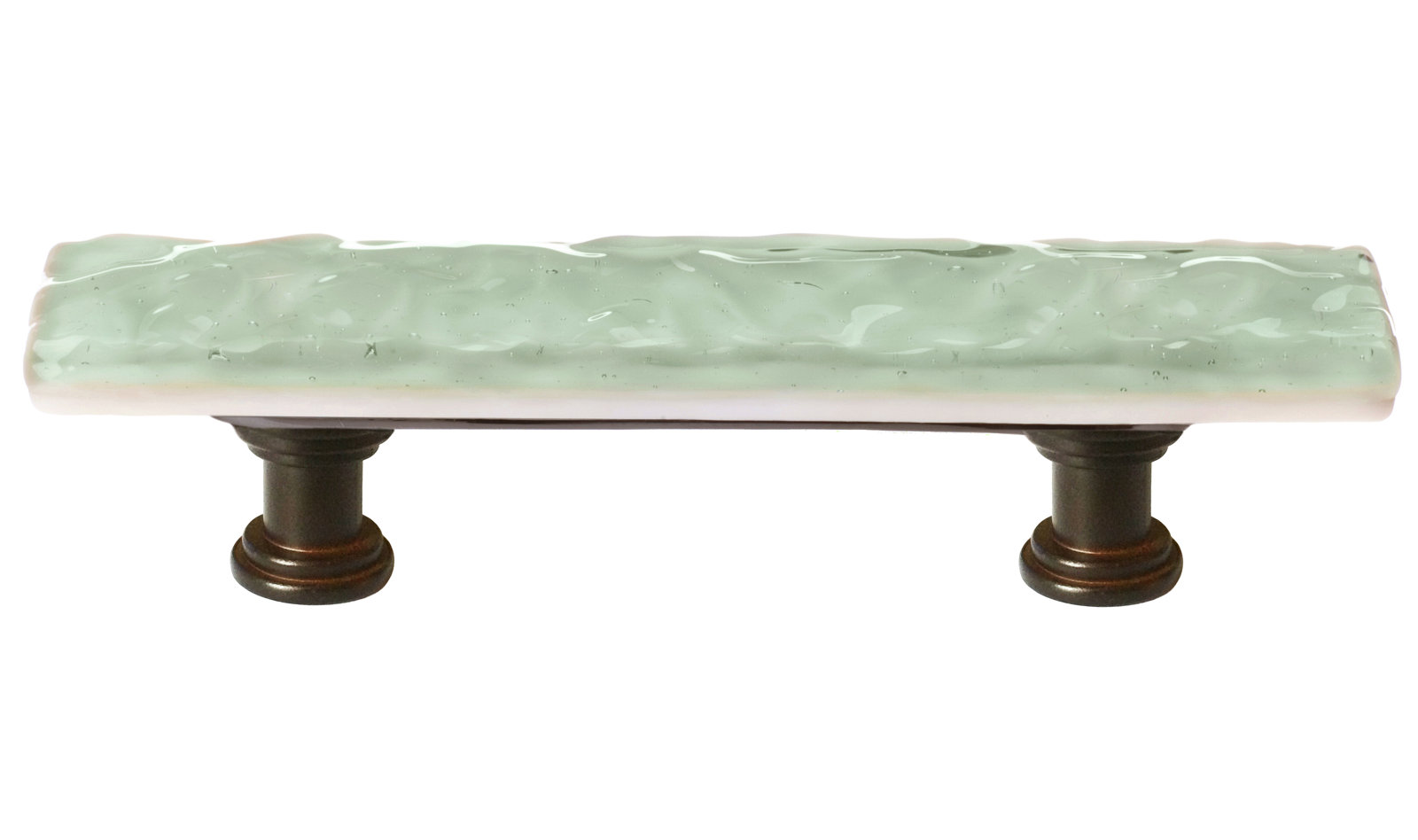 Skinny Glacier Bar / Handle Pull Pull, Spruce Green, Oil Rubbed Bronze