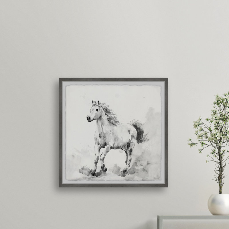 Fiona 1 Piece Single Picture Frame Painting, 81cm H x 81cm W x 3.81cm D