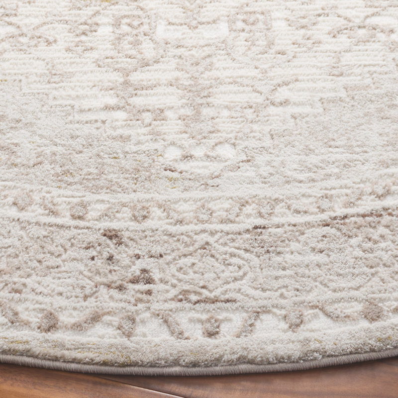 Macfadyn Performance Oriental Rug, Round 6'7"