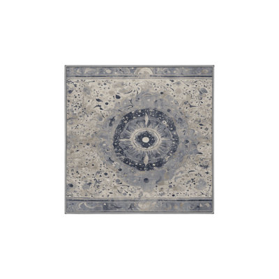 Machine Washable Gray Area Rug