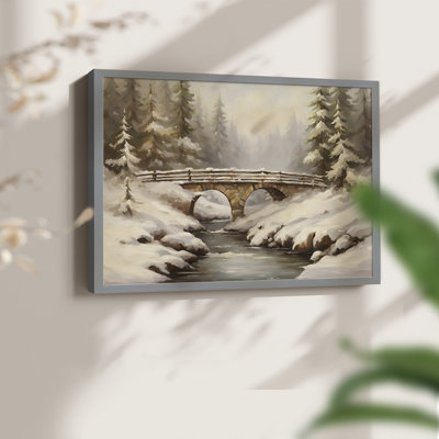Vintage Landscapes-CV -Framed Print - Restickable