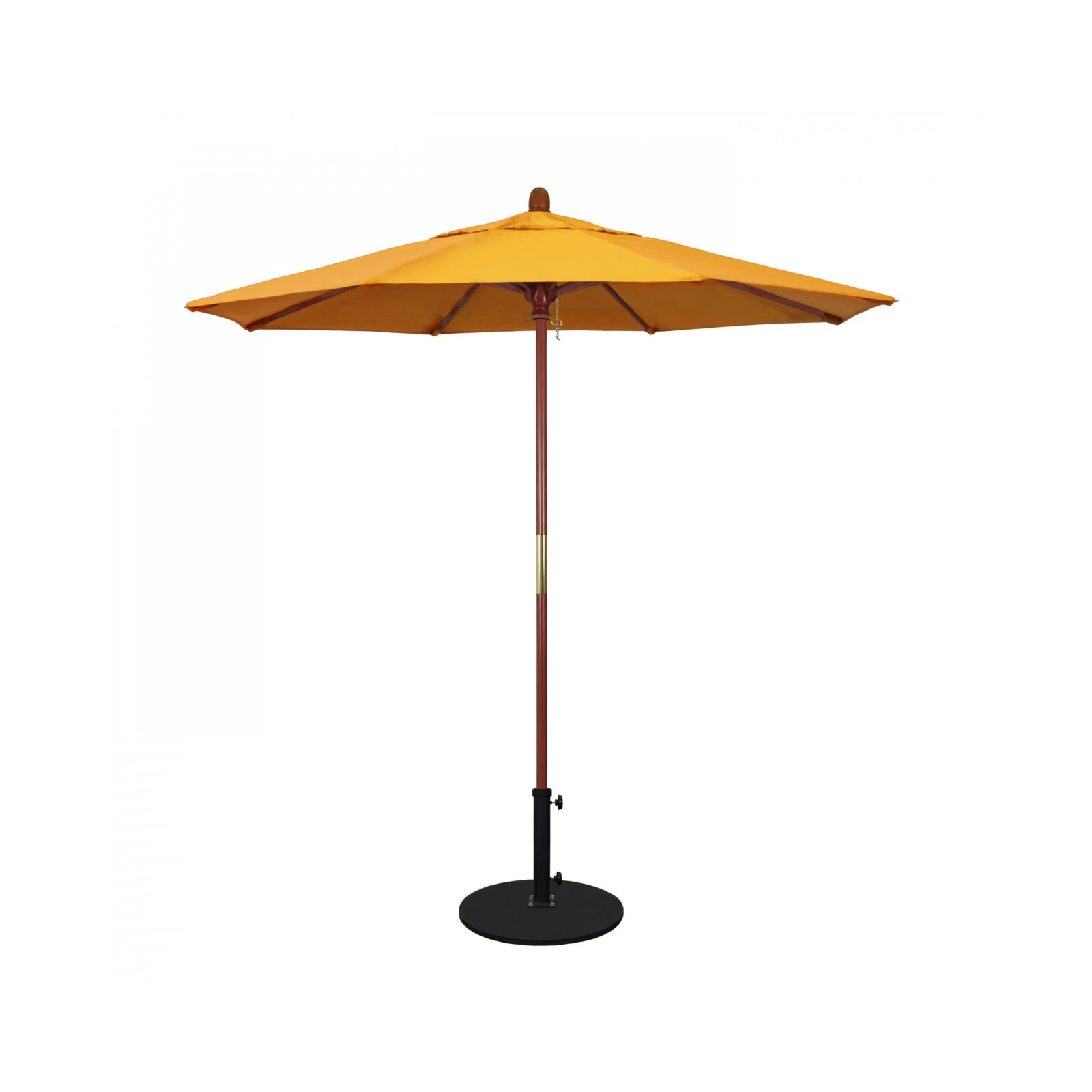 Manford 90'' Outdoor Umbrella, Yellow Performance Canvas