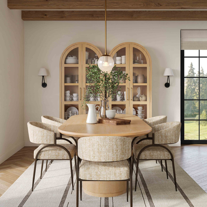 Loya Wood Dining Table, Natural