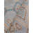 Light Blue Wool Handmade Geometric Hand Knotted Rectangle Indoor Area Rug-1580070719