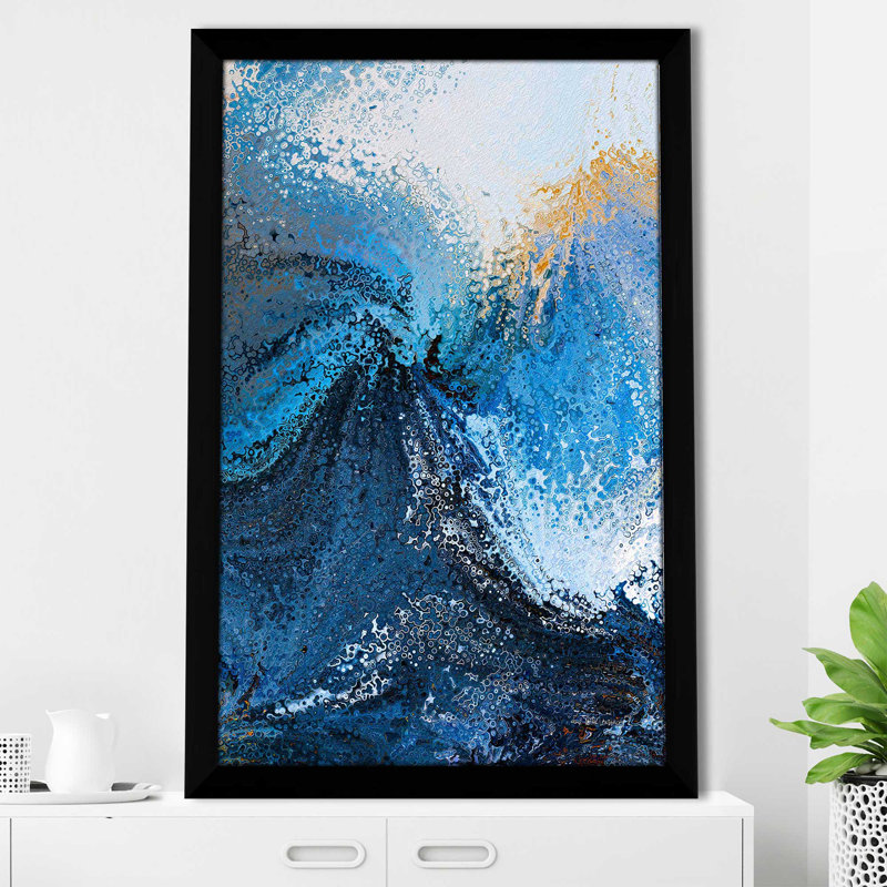 Hebrews 10: 23 Hold Fast (Vertical) par Mark Lawrence Print, H 39,5 po x l 27,5 po x P 0,75 po, Cadre noir