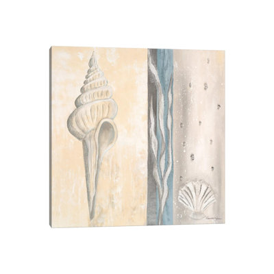 Calming Sea I by Hakimipour-Ritter - Wrapped Canvas Painting
