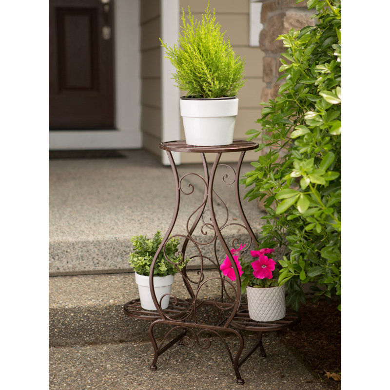 Costner Iron Plant Stand 2 Tier