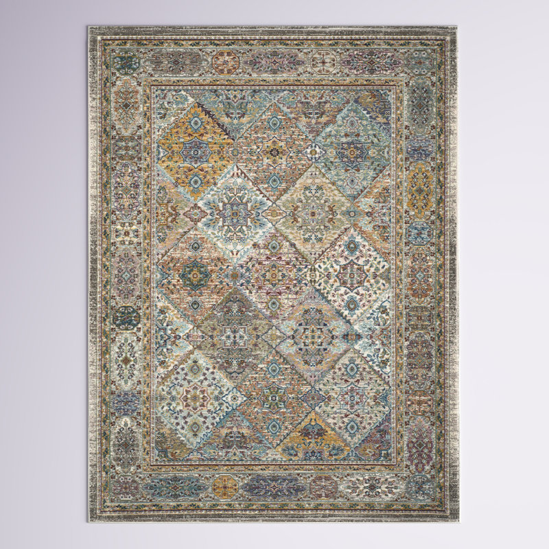 Andy Performance Oriental Rug, Rectangle 4' x 6'