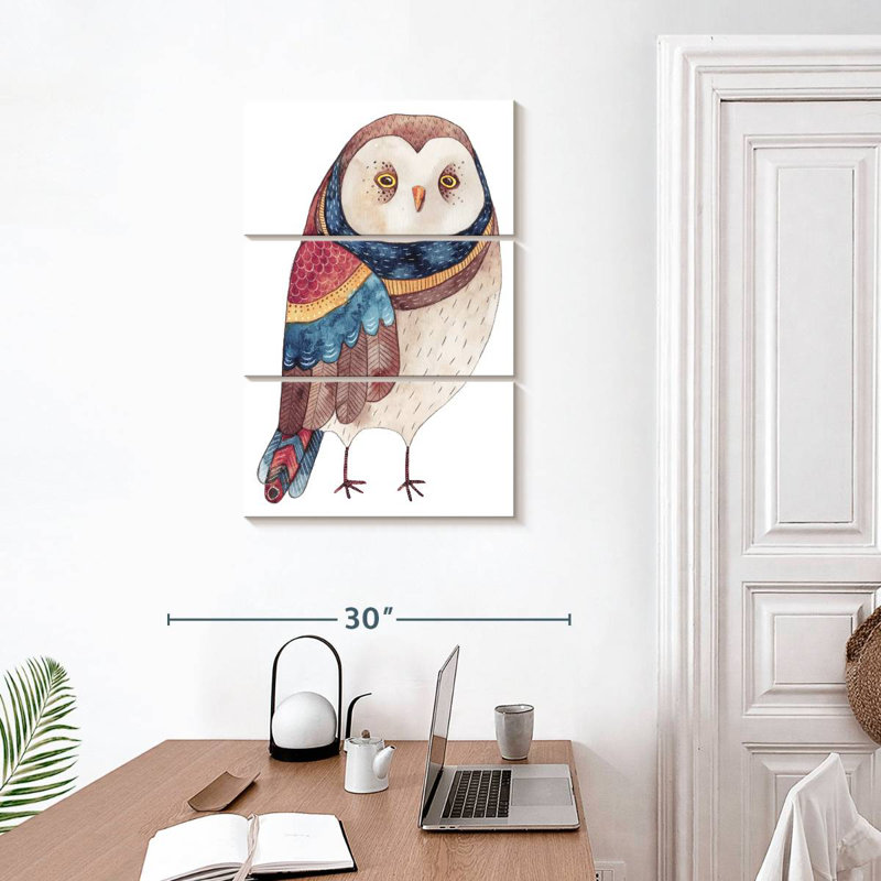 Brampt Odd Owl, 32" H x 20" W