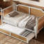 Lit de jour en rotin avec couchette-1350320140-1350320141