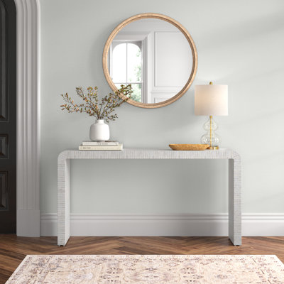 Ventura Mother Of Pearl Waterfall Console Table