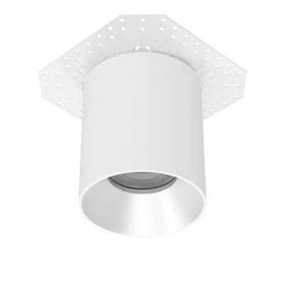 Zoron Round 5-CCT Dimmable LED Trimless Flush Mount With 25° Beam Angle, 2700K/3000K/3500K/4000K/5000K