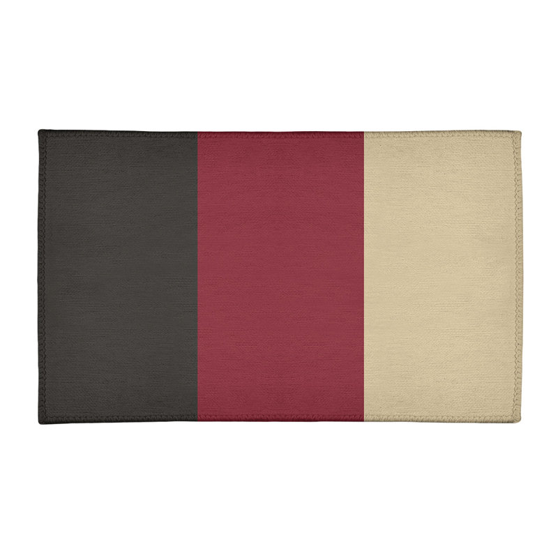 Tapis rouge brique NHS, Rectangle 3 pi x 5 pi