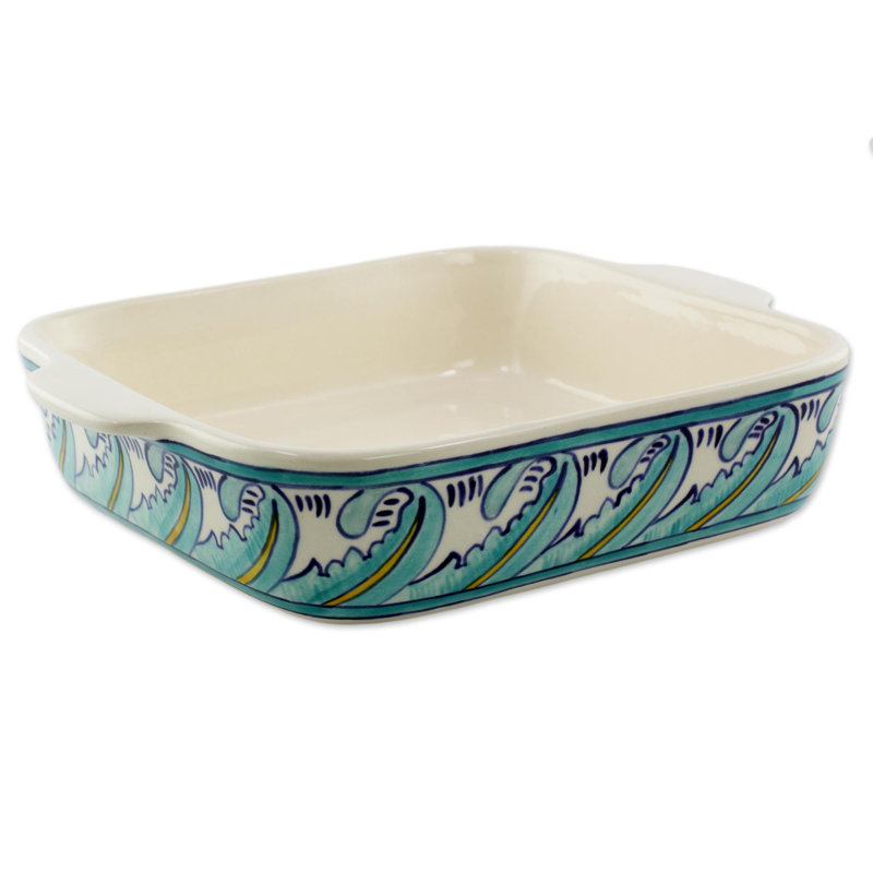 Bungalow Rose Rectangle Ceramic Baker Bakeware