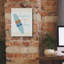 «Happiness Comes in Waves» par Cindy Jacobs, estampe numérique sur toile-1813964966