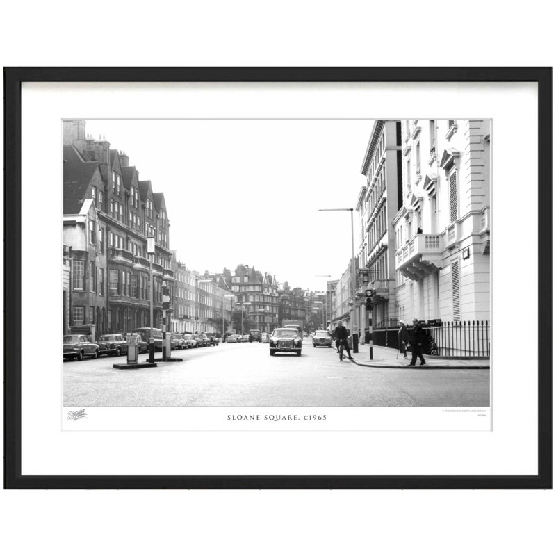 Sloane Square, C1965 by Francis Frith - Single Picture Frame Print, 40cm H x 50cm W x 2.3cm D