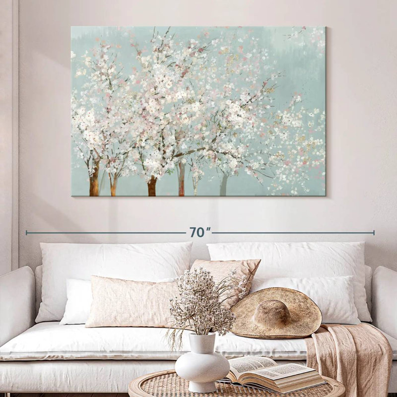 Harnek Sakura Bloom, 34" H x 51" W