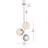Yearby 3-Light Unique Globe Dimmable Chandelier-948708774-948708776