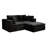 78.8*68.9" Modular Sectional Sofa Seat,Upholstered Compressed Couch For Living Room,Bedroom,Apartment,No Assembly Required,3PC Free Combination,Plush Corduroy Fabric-104457968-104457966