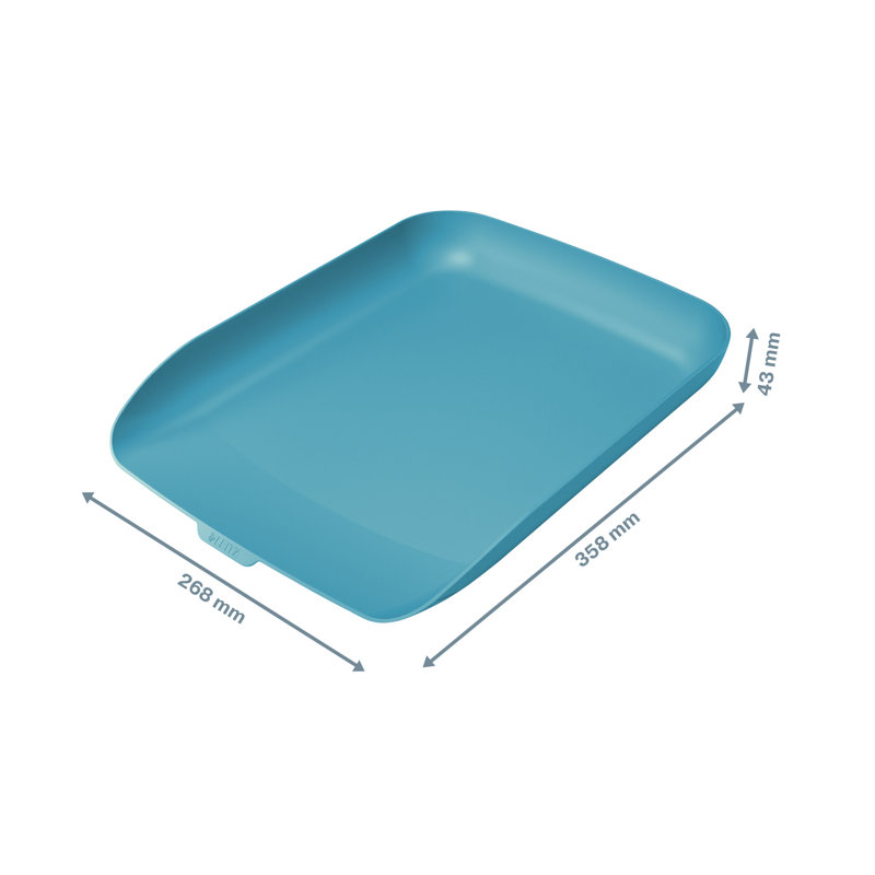Cosy Plastic Desk Organiser, Blue