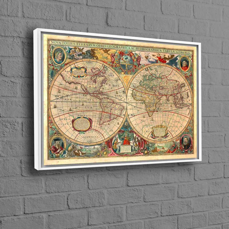 Print on Canvas, White, Framed Print without Mat, 40 cm H x 60 cm W