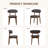 Maylon Upholstered Solid Wood Frame Side Chairs-1792095338