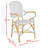 Wilburg Outdoor Stacking Dining Armchair-931349021