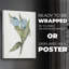 Blue Tulip Picks II - impression sur toile seulement - non encadrée-1384541204