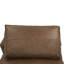 Hadleigh Brown Leather Armless Chair