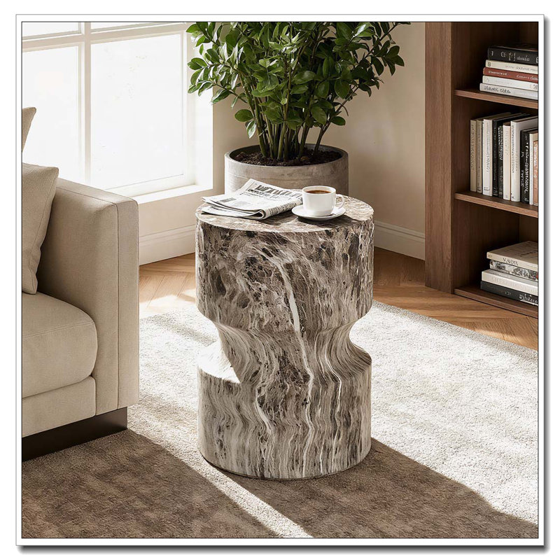 Table d'appoint d'extérieur pour terrasse