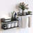 Purefoy 3 Piece Floating Shelf with Towel Bar-364588346