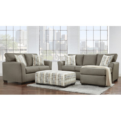 Weekapaug 3 Piece Foam Living Room Set