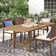 Rafael Extendable Rectangular Teak Outdoor Dining Table