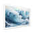 White Single Picture Framed