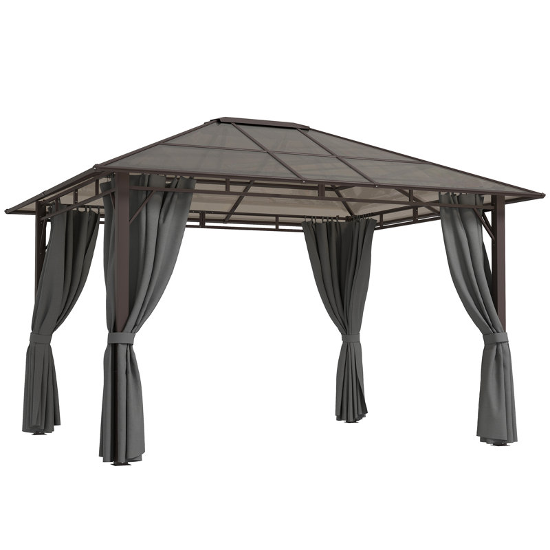 30.5 Ft. W x 25 Ft. D Steel Hardtop Gazebo