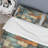 Rustic Modern Cubic Farmhouse Planks Patchwork Duvet Cover-490853454