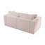Canapé modulaire 75,6 po pour 2 personnes-13440316