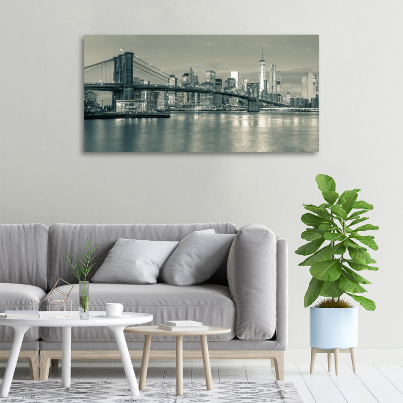 Manhattan New York - No Frame Print on Canvas
