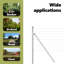 Galvanised Steel Border Fencing-933614185-933614182