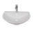 Barclay Morning 17.37'' White Vitreous China U-Shaped Bathroom Sink with Overflow-43318914