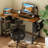 Vallon Metal Base Computer Desk