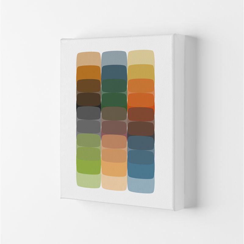 Colourful Rainbow Abstract Original - Print, No Frame, 42cm H x 30cm W x 1cm D