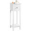 1 Drawer Bedside Table  with Shelf Sleek and Functional Nightstand-1607757820