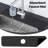 Black Dishcloth + Faucet Pad, Suitable For Kitchen Sink, Anti-Slip Rubber Bottom, Kitchen Sink Pad - 2-Piece Set